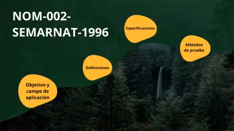 NOM-002-SEMARNAT: Un Pilar para el Cuidado Ambiental en México