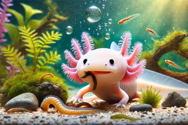 El Ajolote: Un Misterio Sumergido y lo que Come en su Hogar Natural