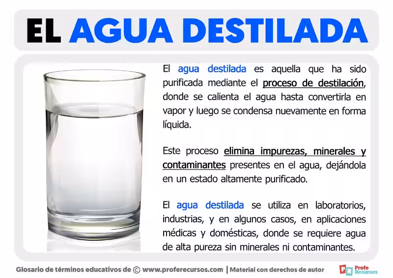 Agua Destilada: Un Tesoro Natural para Nuestro Planeta y Nuestro Hogar